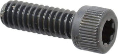 Camcar - 1/4-20 UNC Torx Plus Drive, Socket Cap Screw - Alloy Steel, Black Oxide Finish, Fully Threaded, 3/4" Length Under Head - Industrial Tool & Supply