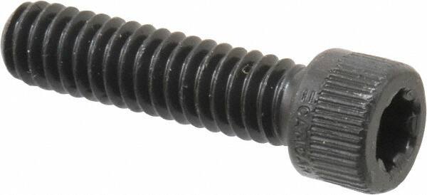 Camcar - 1/4-20 UNC Torx Plus Drive, Socket Cap Screw - Alloy Steel, Black Oxide Finish, Fully Threaded, 1" Length Under Head - Industrial Tool & Supply