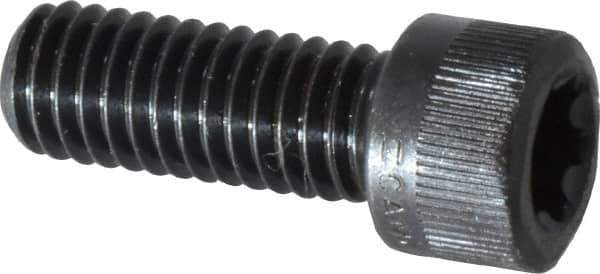 Camcar - 3/8-16 UNC Torx Plus Drive, Socket Cap Screw - Alloy Steel, Black Oxide Finish, Fully Threaded, 1" Length Under Head - Industrial Tool & Supply