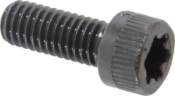 Camcar - #10-32 UNF Torx Plus Drive, Socket Cap Screw - Alloy Steel, Black Oxide Finish, Fully Threaded, 1/2" Length Under Head - Industrial Tool & Supply