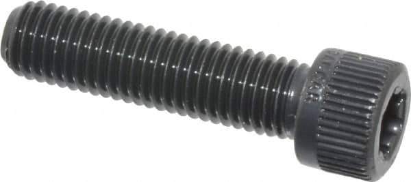 Camcar - 1/4-28 UNF Torx Plus Drive, Socket Cap Screw - Alloy Steel, Black Oxide Finish, Fully Threaded, 1" Length Under Head - Industrial Tool & Supply