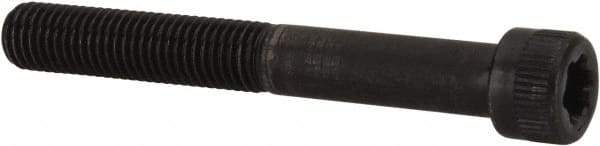 Camcar - 1/4-28 UNF Torx Plus Drive, Socket Cap Screw - Alloy Steel, Black Oxide Finish, Partially Threaded, 2" Length Under Head - Industrial Tool & Supply