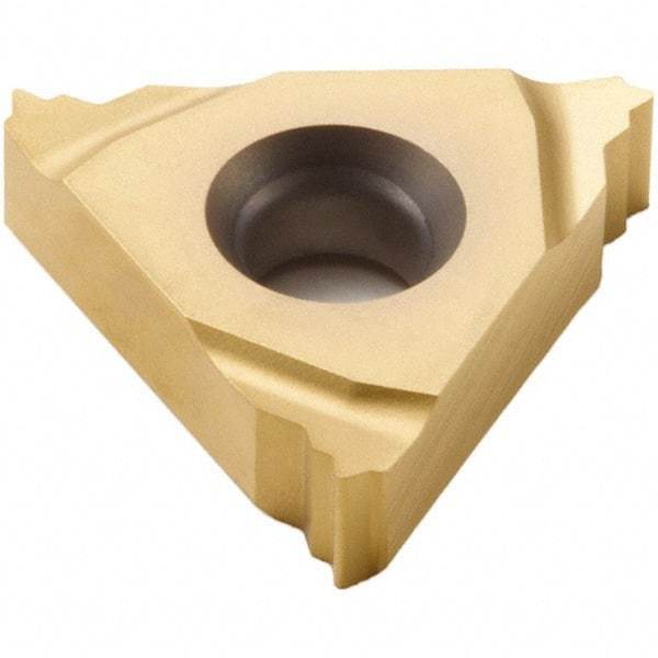 Seco - 16ER External Right Hand 8 UNJ Laydown Threading Insert - Grade CP200, TiAlN/TiN Coated Carbide, 9.53mm Inscribed Circle - Industrial Tool & Supply