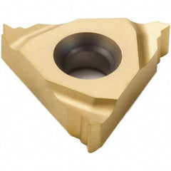 Seco - 16NL Internal Left Hand ISO Laydown Threading Insert - Grade CP500, TiAlN/TiN Coated Carbide - Industrial Tool & Supply