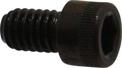 Made in USA - 5/16-18 UNC Hex Socket Drive, Socket Cap Screw - Alloy Steel, Black Oxide Finish, Fully Threaded, 1/2" Length Under Head - Industrial Tool & Supply