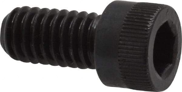 Made in USA - 5/16-18 UNC Hex Socket Drive, Socket Cap Screw - Alloy Steel, Black Oxide Finish, Fully Threaded, 5/8" Length Under Head - Industrial Tool & Supply