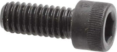 Made in USA - 5/8-11 UNC Hex Socket Drive, Socket Cap Screw - Alloy Steel, Black Oxide, Fully Threaded, 2" Length Under Head - Industrial Tool & Supply