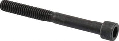 Made in USA - 5/16-18 UNC Hex Socket Drive, Socket Cap Screw - Alloy Steel, Black Oxide Finish, Partially Threaded, 3" Length Under Head - Industrial Tool & Supply