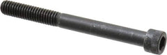Made in USA - 5/16-18 UNC Hex Socket Drive, Socket Cap Screw - Alloy Steel, Black Oxide Finish, Partially Threaded, 3-1/4" Length Under Head - Industrial Tool & Supply