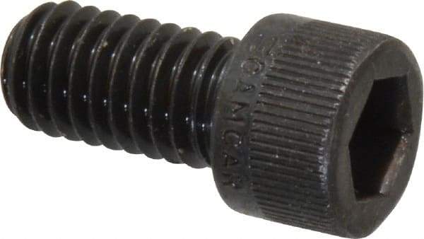 Made in USA - 3/8-16 UNC Hex Socket Drive, Socket Cap Screw - Alloy Steel, Black Oxide Finish, Fully Threaded, 3/4" Length Under Head - Industrial Tool & Supply