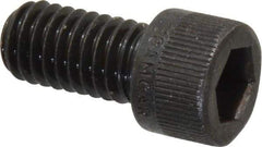 Made in USA - 3/8-16 UNC Hex Socket Drive, Socket Cap Screw - Alloy Steel, Black Oxide Finish, Fully Threaded, 3/4" Length Under Head - Industrial Tool & Supply