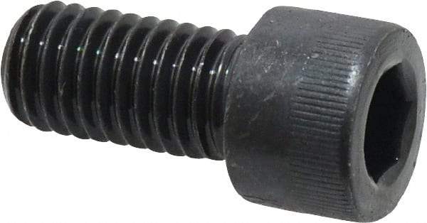 Made in USA - 1/2-13 UNC Hex Socket Drive, Socket Cap Screw - Alloy Steel, Black Oxide Finish, Fully Threaded, 1" Length Under Head - Industrial Tool & Supply