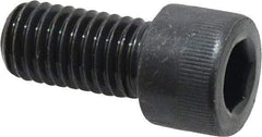 Made in USA - 1/2-13 UNC Hex Socket Drive, Socket Cap Screw - Alloy Steel, Black Oxide Finish, Fully Threaded, 1" Length Under Head - Industrial Tool & Supply