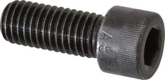 Made in USA - 1/2-13 UNC Hex Socket Drive, Socket Cap Screw - Alloy Steel, Black Oxide Finish, Fully Threaded, 1-1/4" Length Under Head - Industrial Tool & Supply