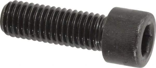Made in USA - 1/2-13 UNC Hex Socket Drive, Socket Cap Screw - Alloy Steel, Black Oxide Finish, Fully Threaded, 1-1/2" Length Under Head - Industrial Tool & Supply