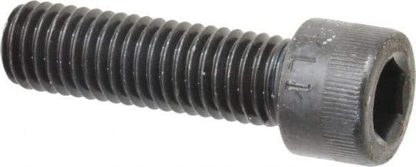 Made in USA - 1/2-13 UNC Hex Socket Drive, Socket Cap Screw - Alloy Steel, Black Oxide Finish, Fully Threaded, 1-3/4" Length Under Head - Industrial Tool & Supply