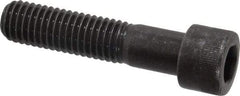 Made in USA - 1/2-13 UNC Hex Socket Drive, Socket Cap Screw - Alloy Steel, Black Oxide Finish, Partially Threaded, 2-1/4" Length Under Head - Industrial Tool & Supply