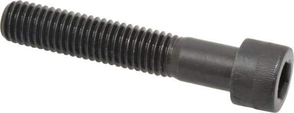 Made in USA - 1/2-13 UNC Hex Socket Drive, Socket Cap Screw - Alloy Steel, Black Oxide Finish, Partially Threaded, 2-3/4" Length Under Head - Industrial Tool & Supply