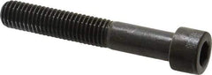 Made in USA - 1/2-13 UNC Hex Socket Drive, Socket Cap Screw - Alloy Steel, Black Oxide Finish, Partially Threaded, 3-1/4" Length Under Head - Industrial Tool & Supply