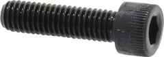 Made in USA - #10-32 UNF Hex Socket Drive, Socket Cap Screw - Alloy Steel, Black Oxide Finish, Fully Threaded, 3/4" Length Under Head - Industrial Tool & Supply