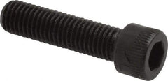 Made in USA - 1/4-28 UNF Hex Socket Drive, Socket Cap Screw - Alloy Steel, Black Oxide Finish, Fully Threaded, 1" Length Under Head - Industrial Tool & Supply
