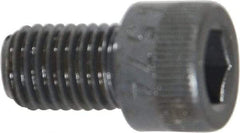 Made in USA - 5/16-24 UNF Hex Socket Drive, Socket Cap Screw - Alloy Steel, Black Oxide Finish, Fully Threaded, 1/2" Length Under Head - Industrial Tool & Supply