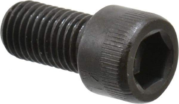 Made in USA - 5/16-24 UNF Hex Socket Drive, Socket Cap Screw - Alloy Steel, Black Oxide Finish, Fully Threaded, 5/8" Length Under Head - Industrial Tool & Supply