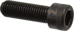Made in USA - 5/16-24 UNF Hex Socket Drive, Socket Cap Screw - Alloy Steel, Black Oxide Finish, Fully Threaded, 1" Length Under Head - Industrial Tool & Supply