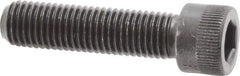Made in USA - 5/16-24 UNF Hex Socket Drive, Socket Cap Screw - Alloy Steel, Black Oxide Finish, Fully Threaded, 1-1/4" Length Under Head - Industrial Tool & Supply