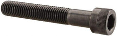 Made in USA - 5/16-24 UNF Hex Socket Drive, Socket Cap Screw - Alloy Steel, Black Oxide Finish, Partially Threaded, 2" Length Under Head - Industrial Tool & Supply