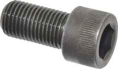Made in USA - 3/8-24 UNF Hex Socket Drive, Socket Cap Screw - Alloy Steel, Black Oxide Finish, Fully Threaded, 3/4" Length Under Head - Industrial Tool & Supply