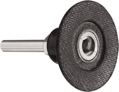 DeWALT - 3" Diam Quick-Change Disc Backing Pad - 1/4" Shank Diam, 20,000 RPM, Roloc Compatible - Industrial Tool & Supply