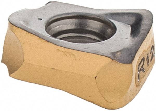 Iscar - H490 ANKX0904 FF Grade IC830 Carbide Milling Insert - TiAlN/TiN Finish, 0.1693" Thick, 1mm Corner Radius - Industrial Tool & Supply