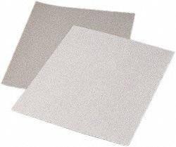 3M - 280 Grit, Silicon Carbide Sanding Sheet - 11" Long x 9" Wide, Extra Fine Grade, A Weighted Paper Backing - Industrial Tool & Supply