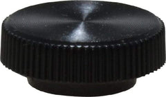 Made in USA - Knurled Plastic Thumb Screw - 5/8" OAL, 5/8" Head Diam x 1/4" Head Height - Industrial Tool & Supply