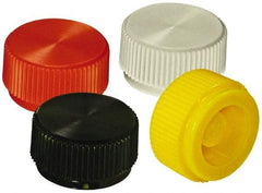 Made in USA - Knurled Plastic Thumb Screw - 5/16" OAL, 5/16" Head Diam x 11/64" Head Height - Industrial Tool & Supply