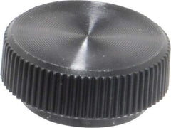 Made in USA - Knurled Plastic Thumb Screw - 13mm OAL, 13mm Head Diam x 5.5mm Head Height - Industrial Tool & Supply