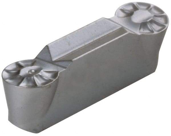 Iscar - 328GIM A Grade IC20, 3.2mm Cutting Width Carbide Grooving Insert - Right Hand, 0.22mm Corner Radius, Uncoated - Industrial Tool & Supply