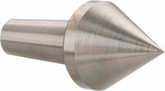 Riten - 4MT Taper, 1-1/8" Point Diam, Hardened Tool Steel Lathe Standard Point - 1-5/16" OAL - Industrial Tool & Supply
