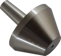 Riten - 4MT Taper, 1 to 2-1/4" Point Diam, Hardened Tool Steel Lathe Bull Nose Point - 1-9/16" OAL - Industrial Tool & Supply
