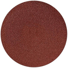 Sait - 8" Diam, 240 Grit Aluminum Oxide Adhesive PSA Disc - Very Fine Grade, X Weighted Cloth Backing, For Disc Sanders - Industrial Tool & Supply