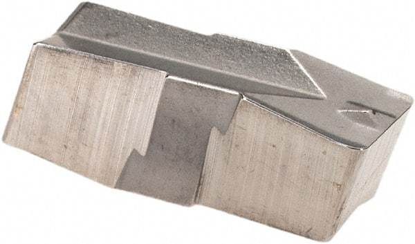 Iscar - 478E055GIP Grade IC20, 4.78mm Cutting Width Carbide Grooving Insert - 13mm Max Depth of Cut, Neutral, 0.55mm Corner Radius, Uncoated - Industrial Tool & Supply