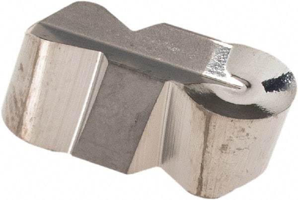 Iscar - 600300GIPA Grade IC20, 6mm Cutting Width Carbide Grooving Insert - 3mm Max Depth of Cut, Neutral, 3mm Corner Radius, Uncoated - Industrial Tool & Supply