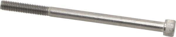 Value Collection - #10-32 UNF Hex Socket Drive, Socket Cap Screw - Grade 18-8 Stainless Steel, Black Oxide Finish, 3" Length Under Head - Industrial Tool & Supply