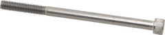 Value Collection - #10-32 UNF Hex Socket Drive, Socket Cap Screw - Grade 18-8 Stainless Steel, Black Oxide Finish, 3" Length Under Head - Industrial Tool & Supply