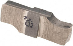 Iscar - GIPI2.39-1.20 Grade IC20, 3/32" Cutting Width, Double End, Carbide Grooving Insert - Uncoated, 1/4" Depth of Cut, Neutral Hand, 1.2mm Corner Radius - Industrial Tool & Supply