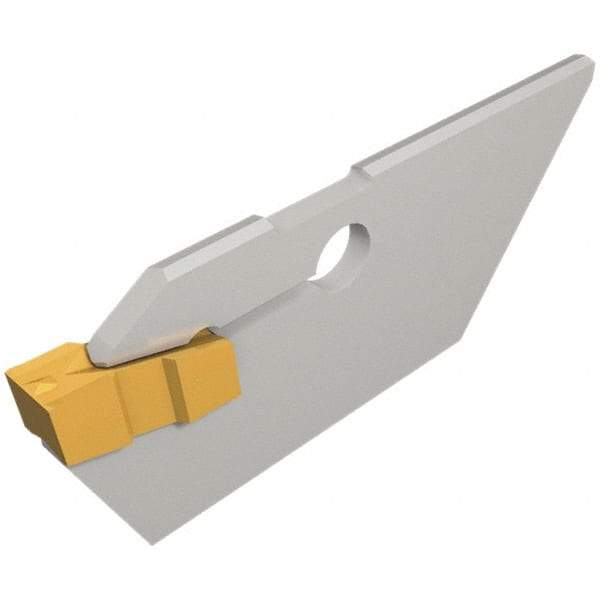 Iscar - 3.6 to 4.5mm Groove Width, 20mm Max Depth of Cut, Neutral Cut, CGHN Indexable Grooving Blade - Multiple Insert Styles, Series Cut Grip - Industrial Tool & Supply