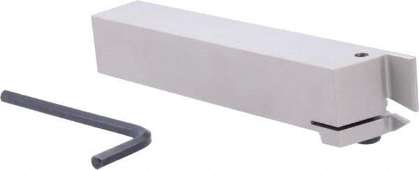 Iscar - GHD, External, Left Hand, 0.4" Max Depth of Cut, 0.157 to 0.197" Groove Width, Indexable Grooving Tool Holder - GI.. Insert Compatibility, 1" Shank Height, 1" Shank Width, 6" OAL - Industrial Tool & Supply