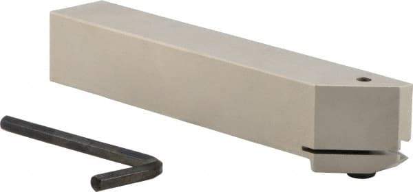 Iscar - GHM, External, Left Hand, 0.189" Max Depth of Cut, 1/4" Max Groove Width, Indexable Grooving Tool Holder - GI.. Insert Compatibility, 1" Shank Height, 1" Shank Width, 6" OAL - Industrial Tool & Supply