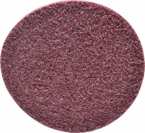 Norton - 4-1/2" Diam, 120 Grit, Aluminum Oxide Hook & Loop Disc - Fine Grade, Nonwoven, - Industrial Tool & Supply